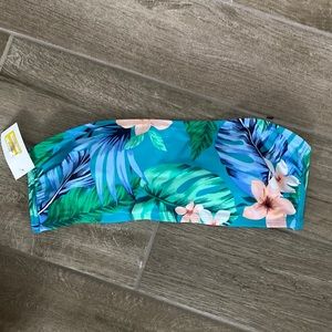 Kona Sol Bandeau Swim top Xl